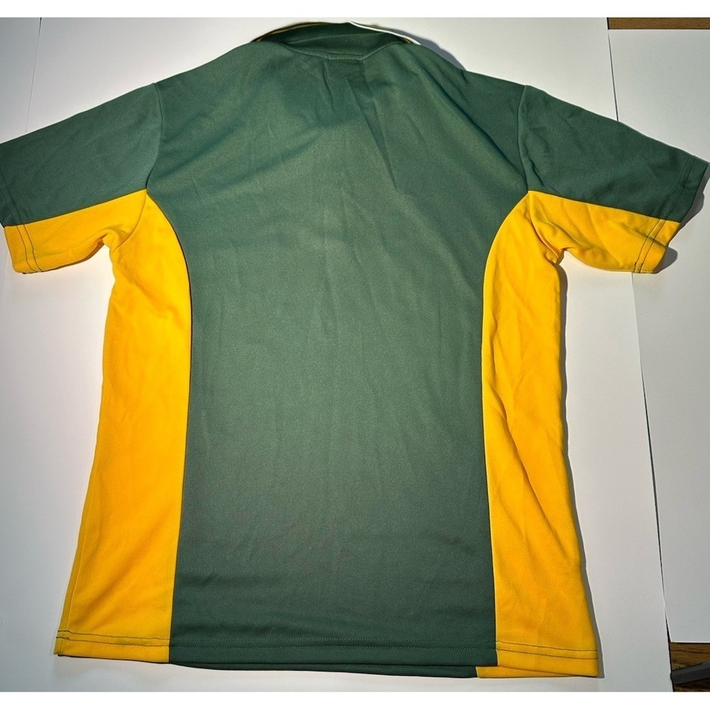Australia Rugby Jersey Joey Roo Socceroos Football Shirt Gold & Green SZ Small - Picture 6 of 8